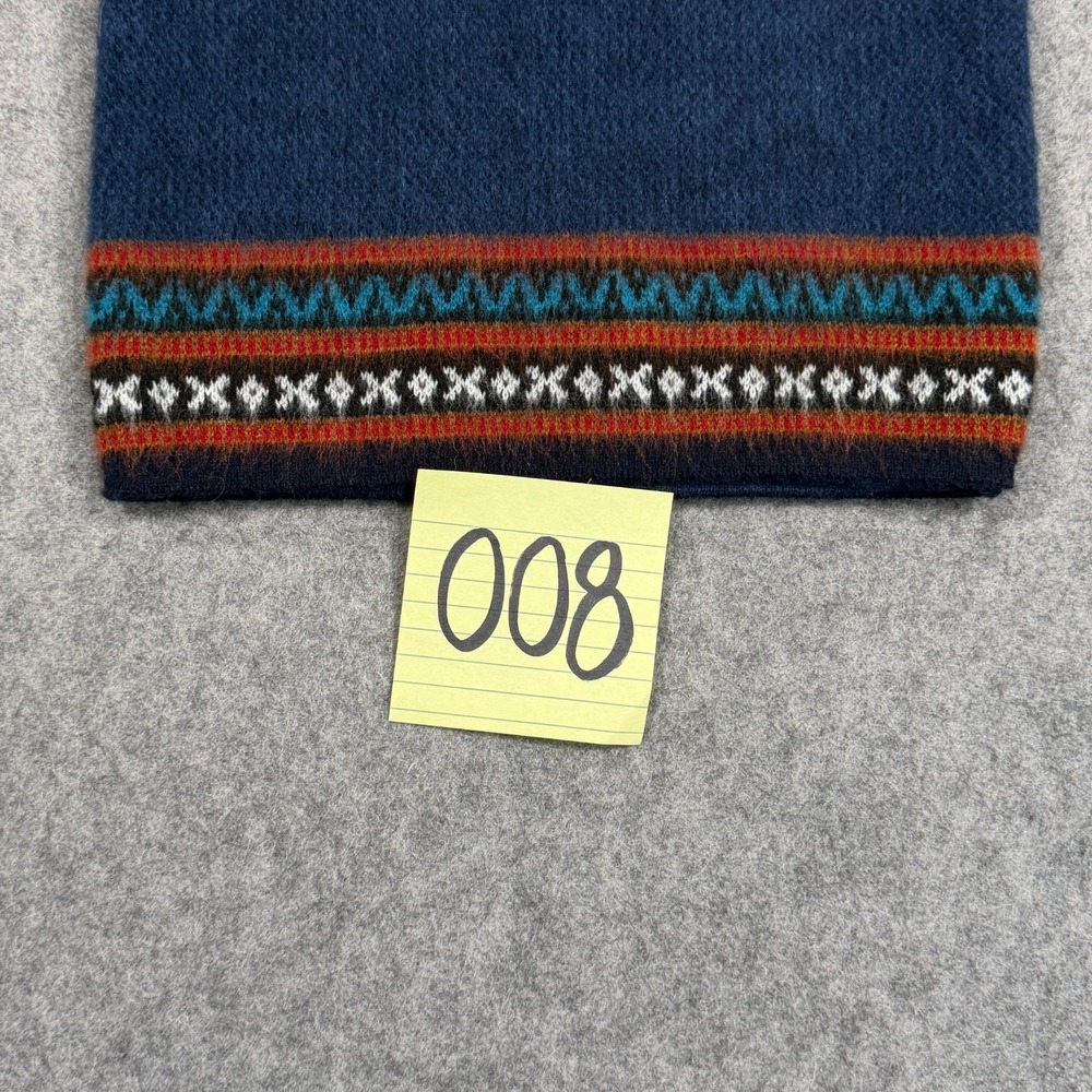Andino Artesanias Wool Llama Ecuador Knit Crew Neck Sweater Youth Size 2 - Picture 5 of 5
